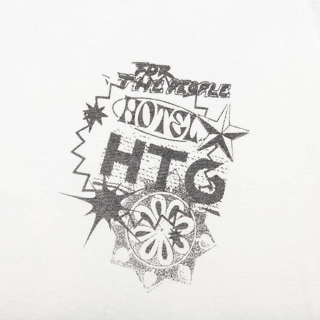 HTG Hotel Collage S/S Tee - White Male Product Image