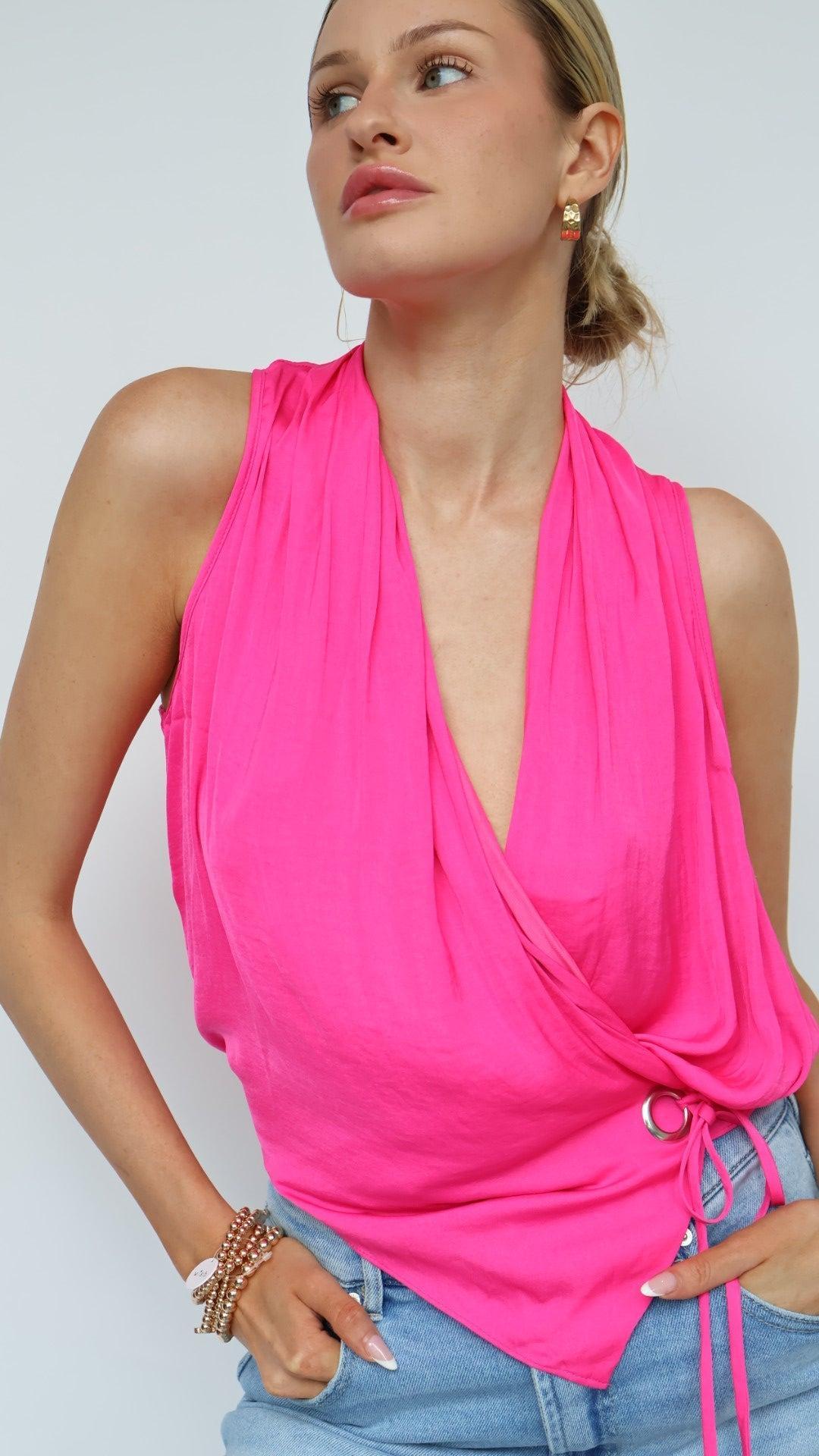 Saylor Wrap Top Product Image