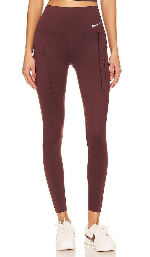 Nike Womens Go Firm-Support High-Waisted Cropped Leggings Product Image