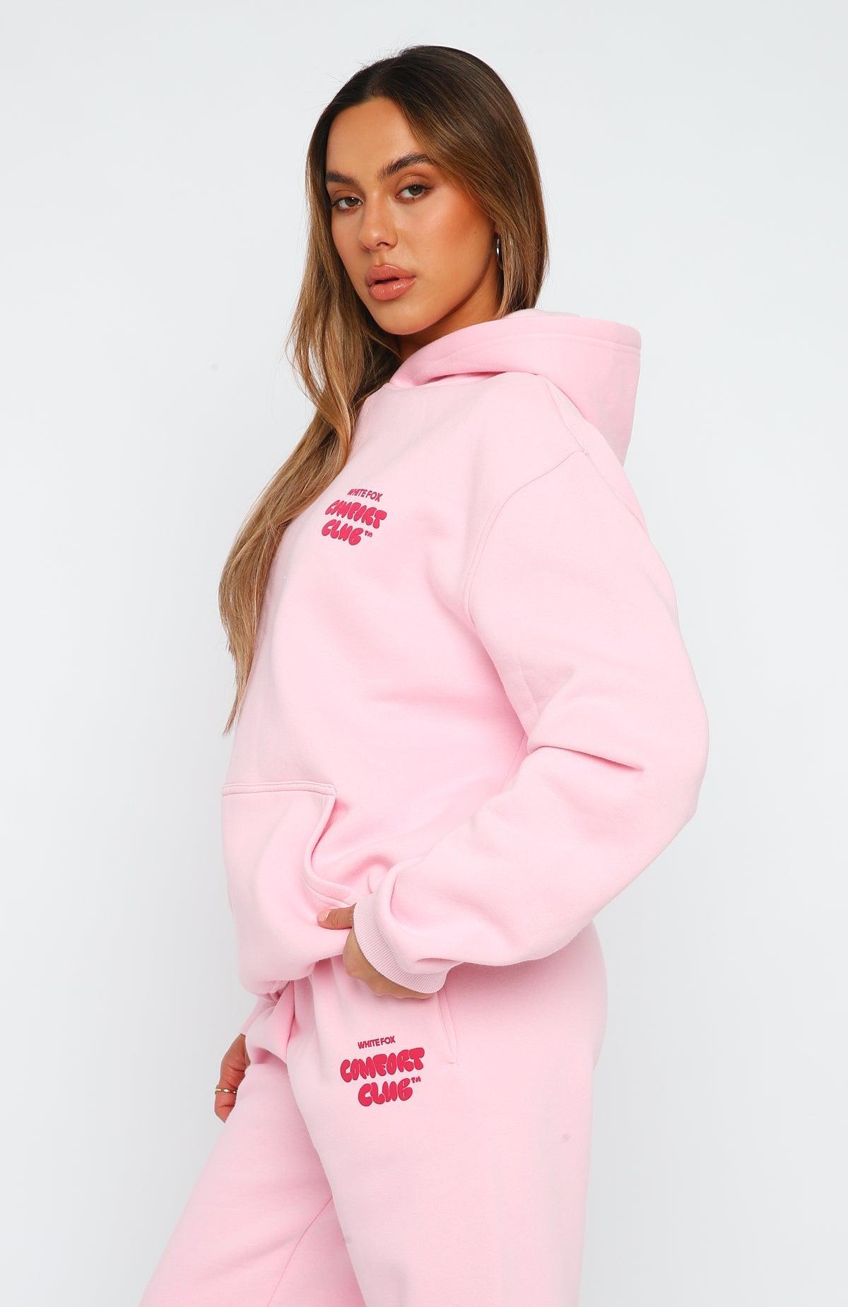 Comfort Club Oversized Hoodie Bon Bon Product Image