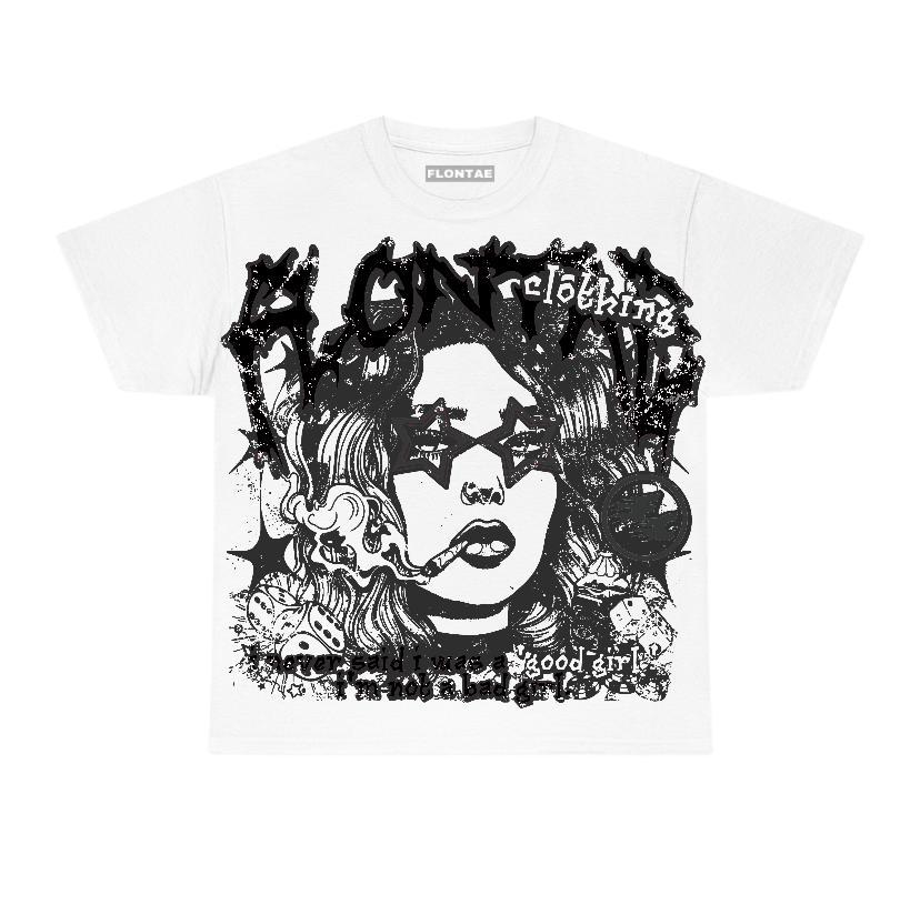 Black Cat 3s Flontae T-Shirt Keep Quiet Graphic Product Image