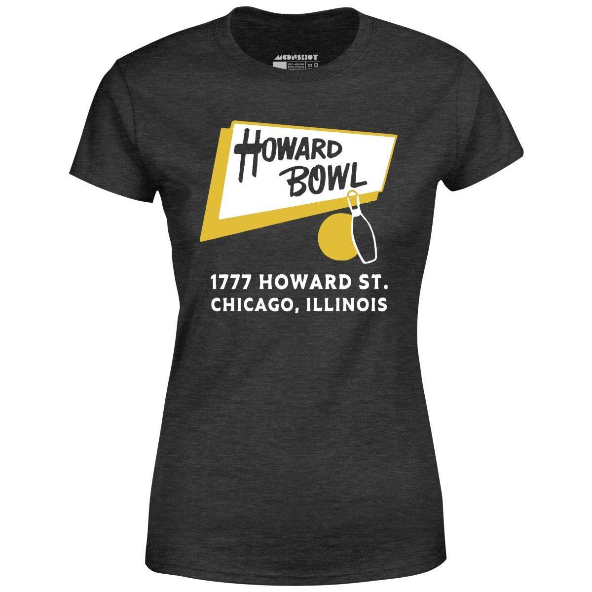 Howard Bowl - Chicago, IL - Vintage Bowling Alley - Women's T-Shirt Female Product Image