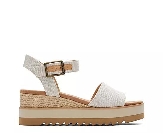 Womens TOMS Diana Wedge Sandal Product Image