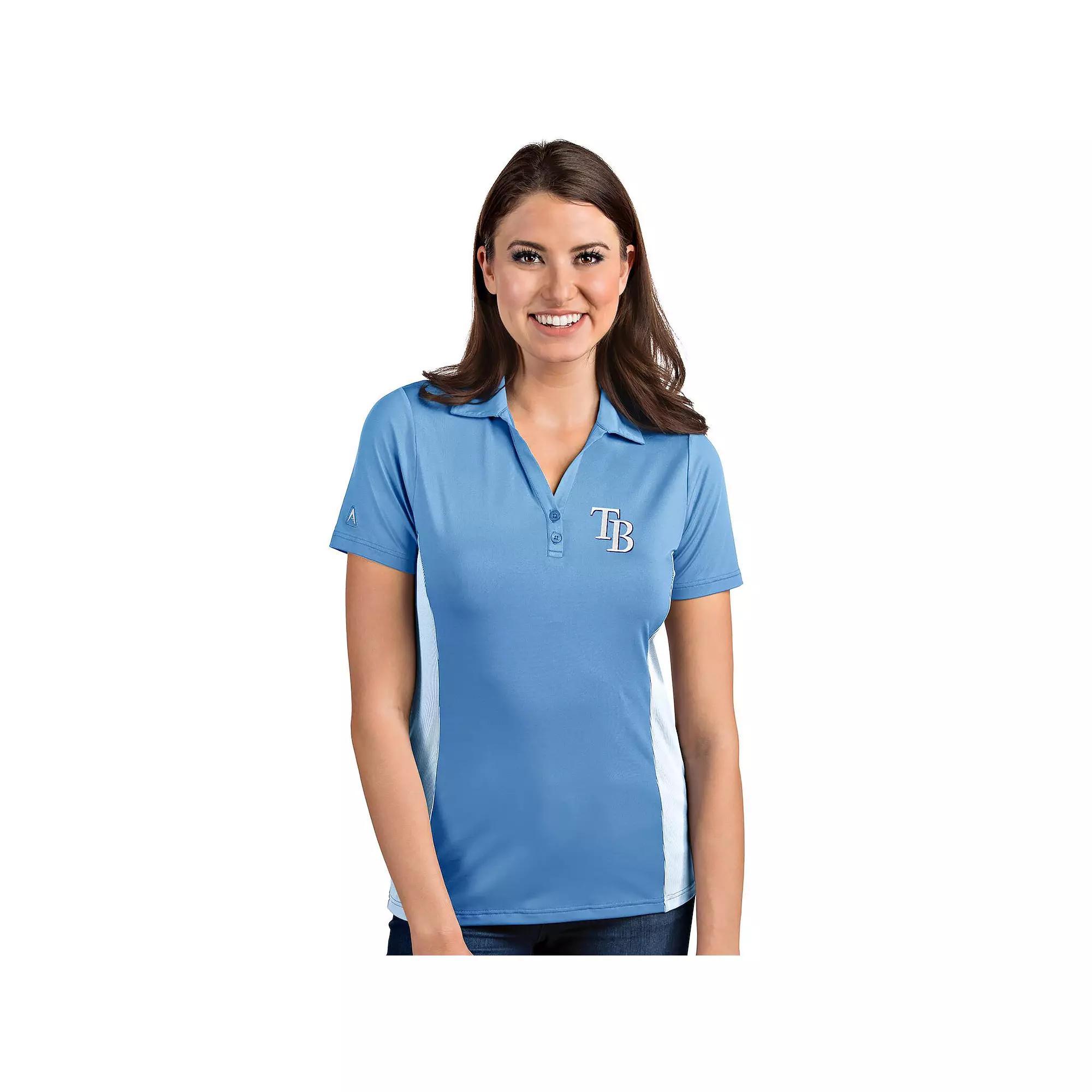 Women's Antigua Tampa Bay Rays Venture Polo,  Product Image