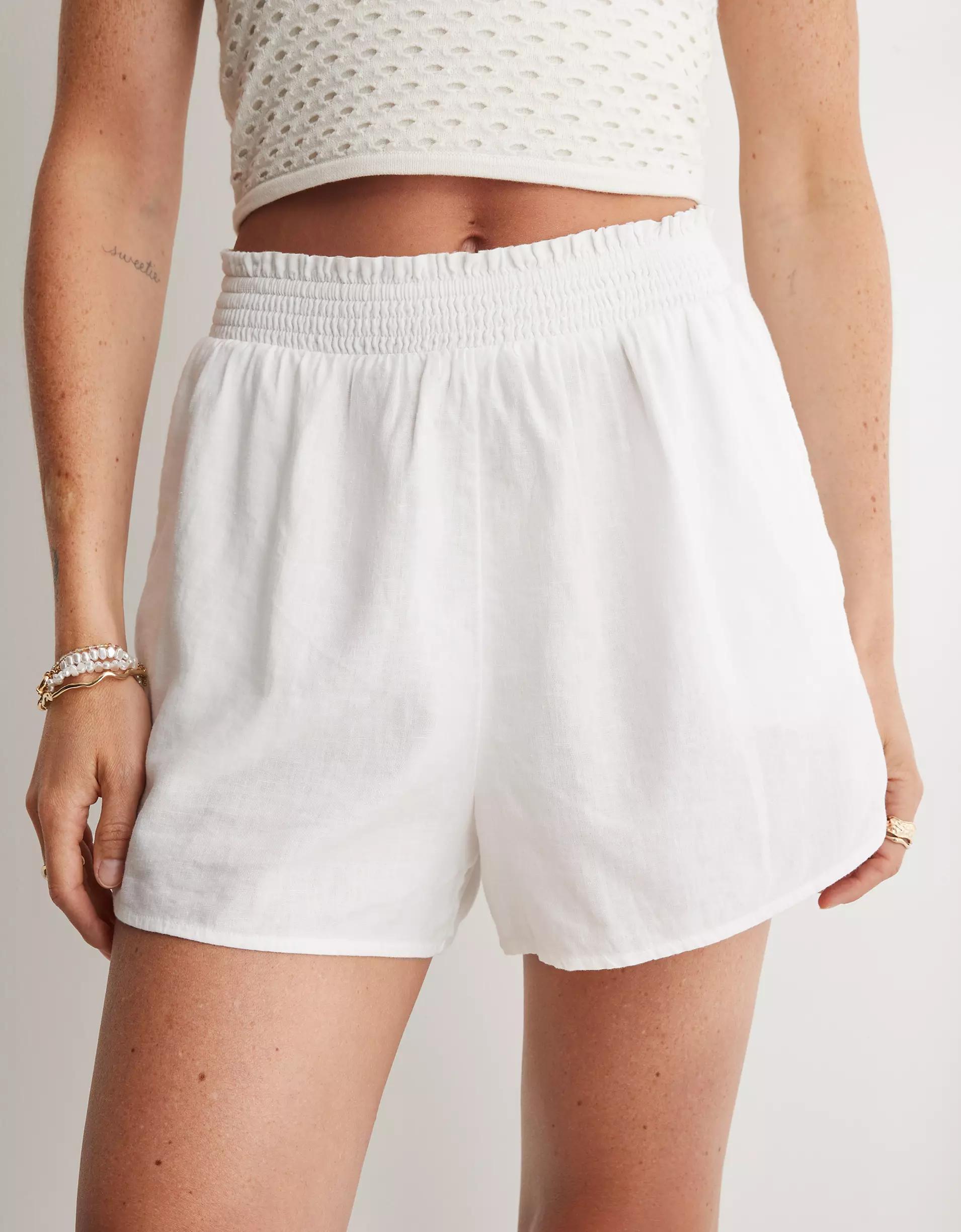 Aerie Linen Blend High Waisted Short Product Image