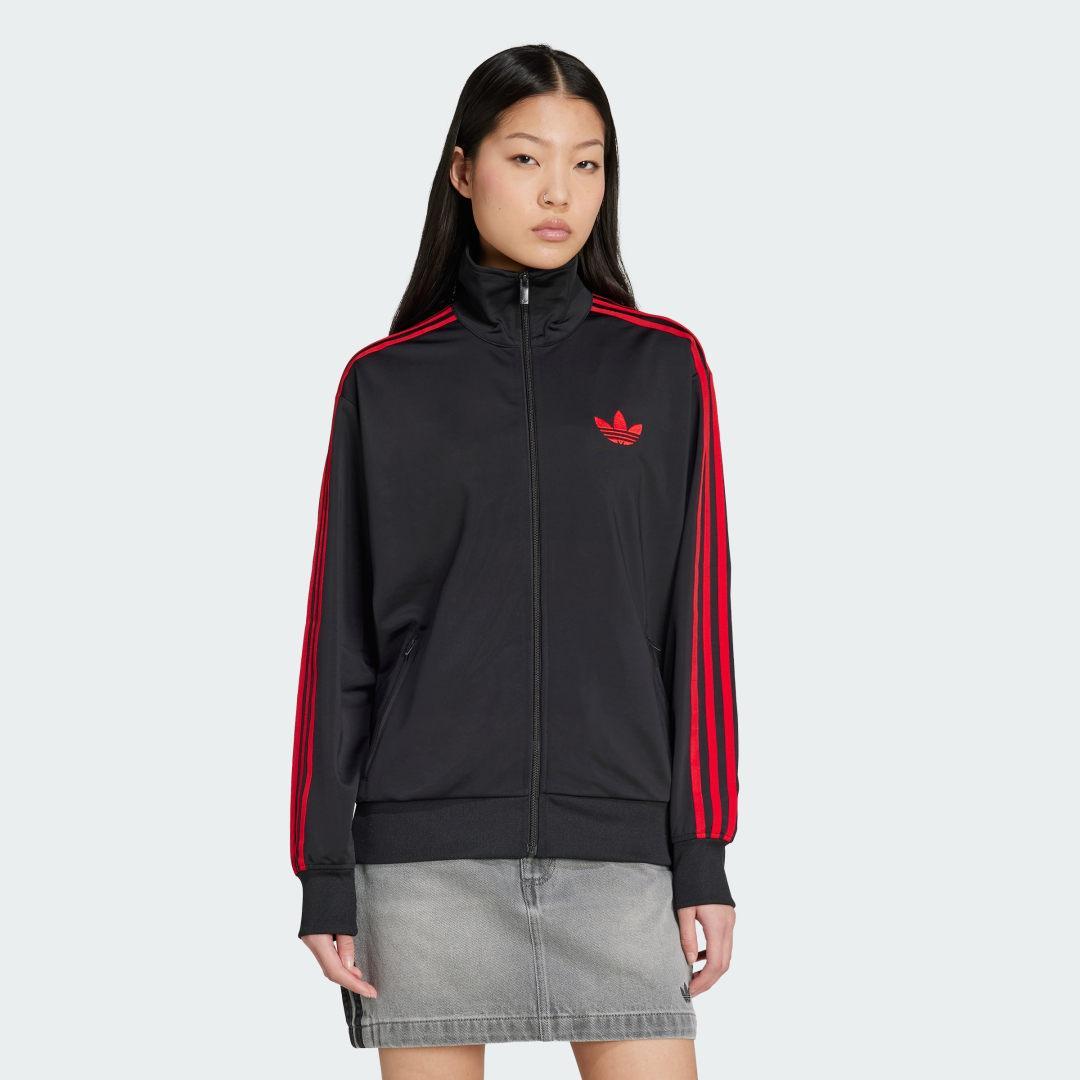 adidas Womens Originals adicolor 3-Stripes Firebird Loose Track Top Product Image