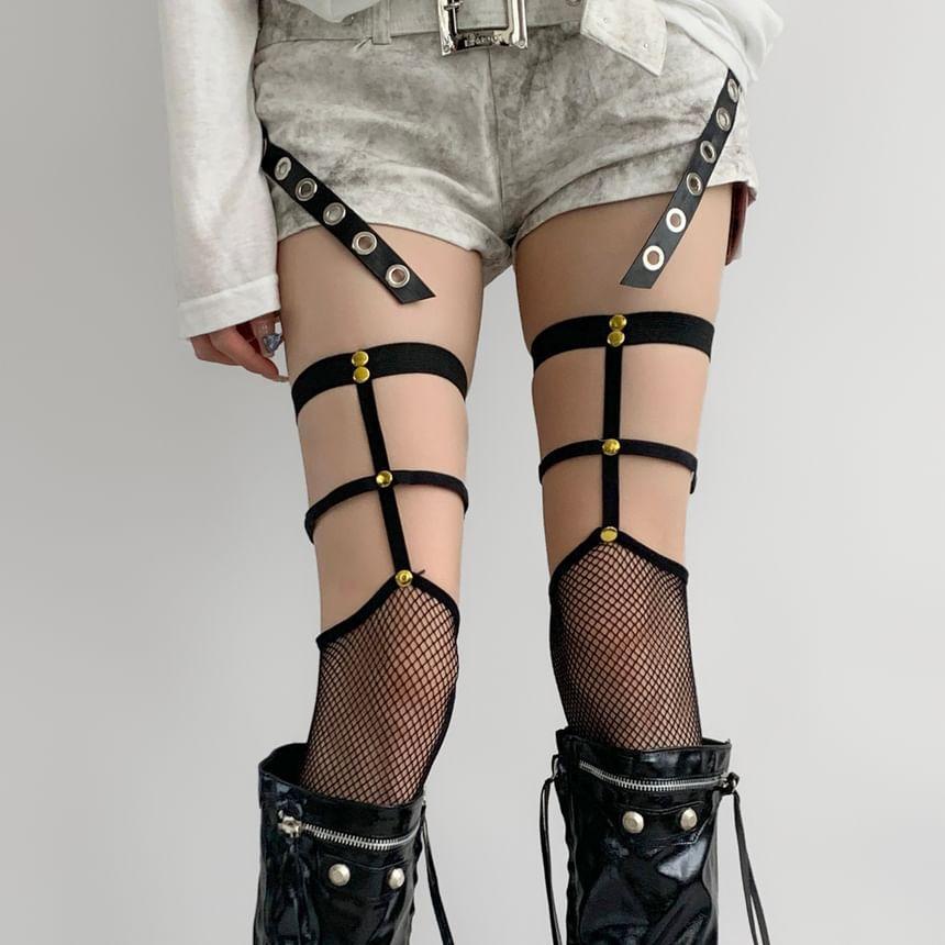 Plain Fishnet Stockings Product Image