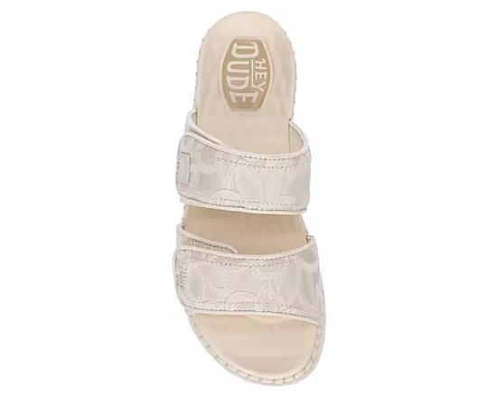 Heydude Womens Delray Whipstitch Slide Product Image