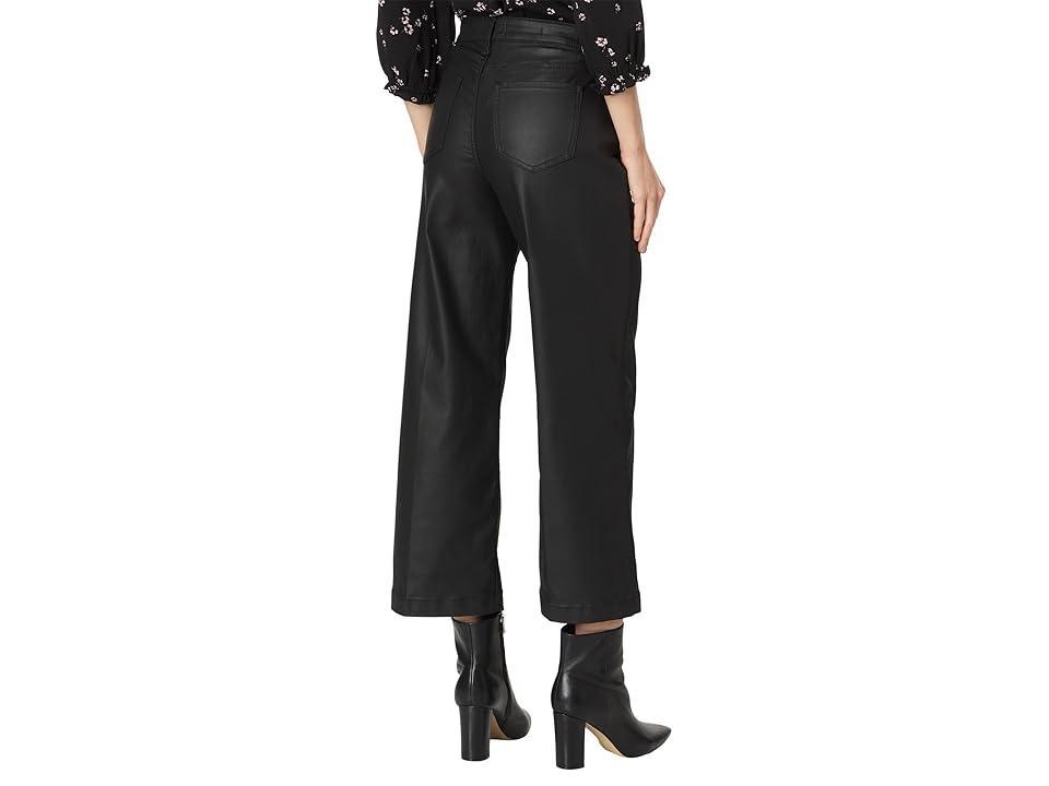 NYDJ Teresa Wide Leg Coated (Black Coated) Women's Jeans Product Image