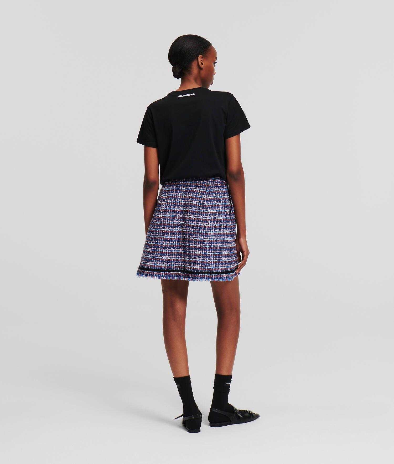 BOUCLÉ A-LINE MINI SKIRT Product Image