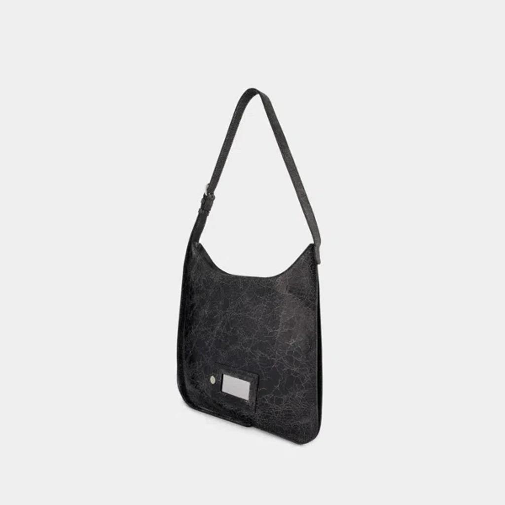 ACNE STUDIOS Platt Shoulder Bag -  - Leather - Black Product Image