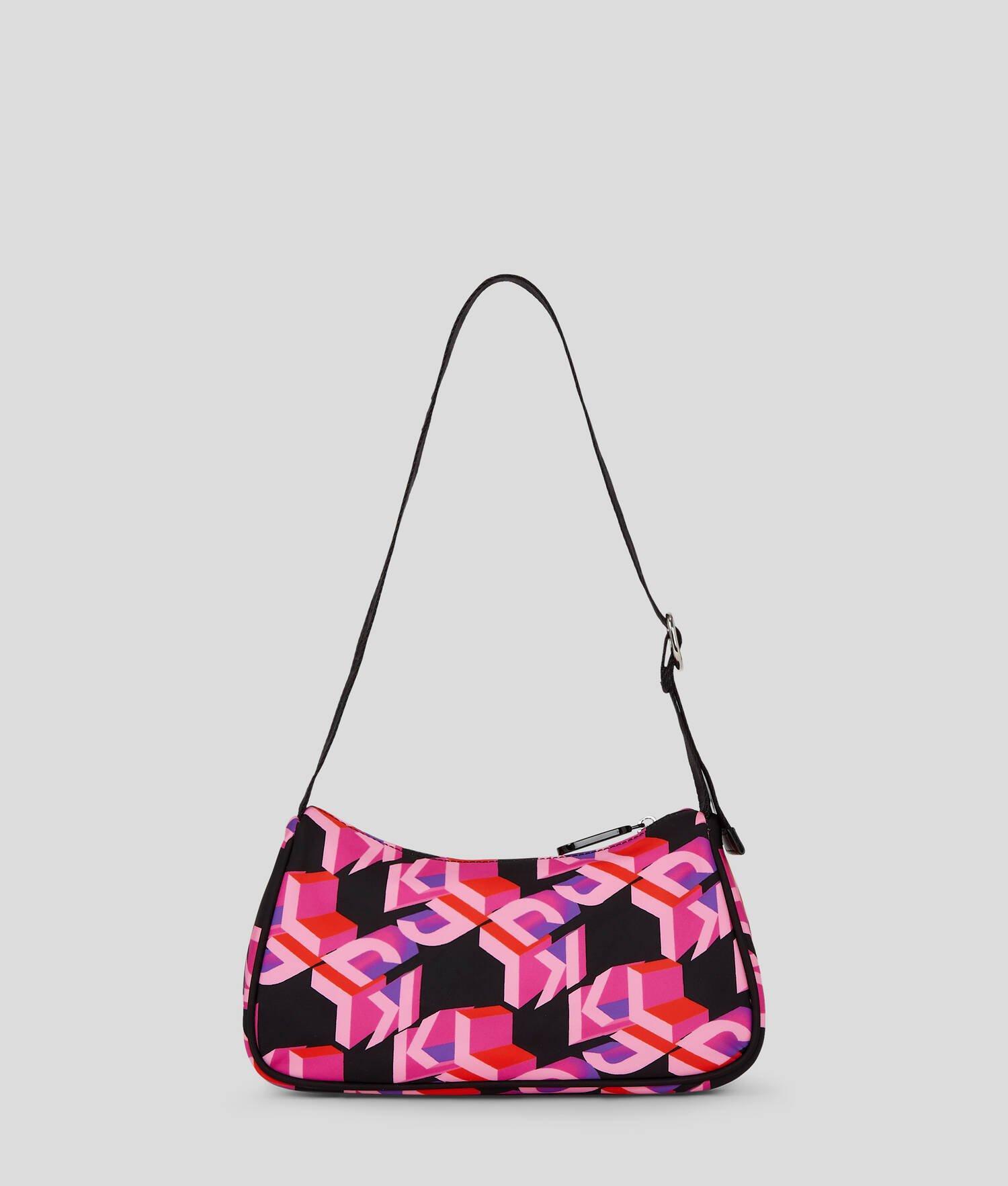 KLJ MONOGRAM URBAN NYLON SHOULDER BAG Product Image