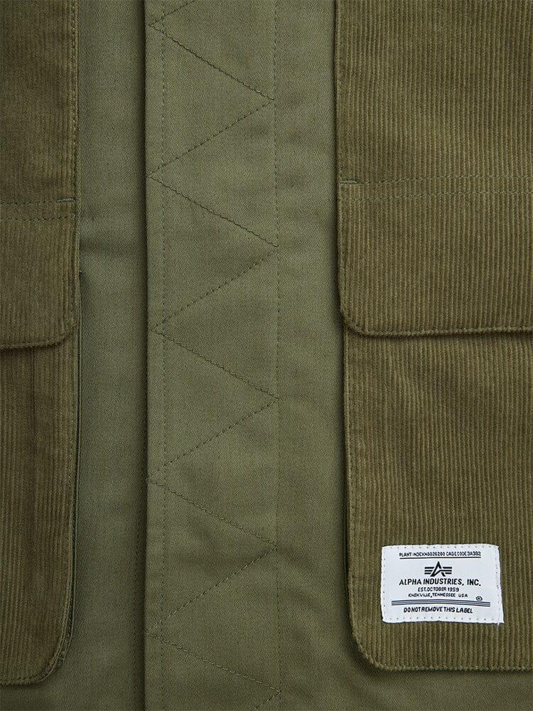 CORDUROY PANEL JACKET Product Image