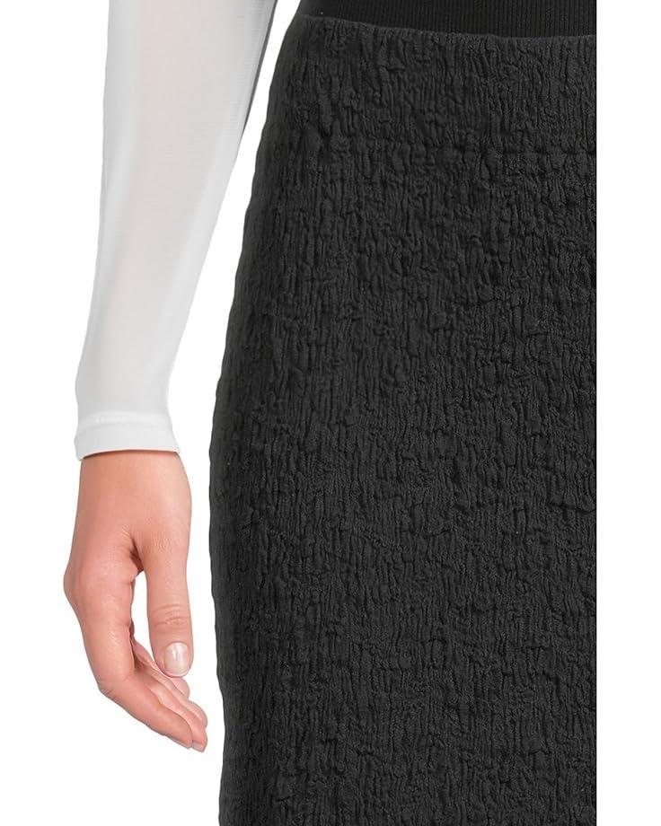 Vegan Leather Long Skirt Product Image