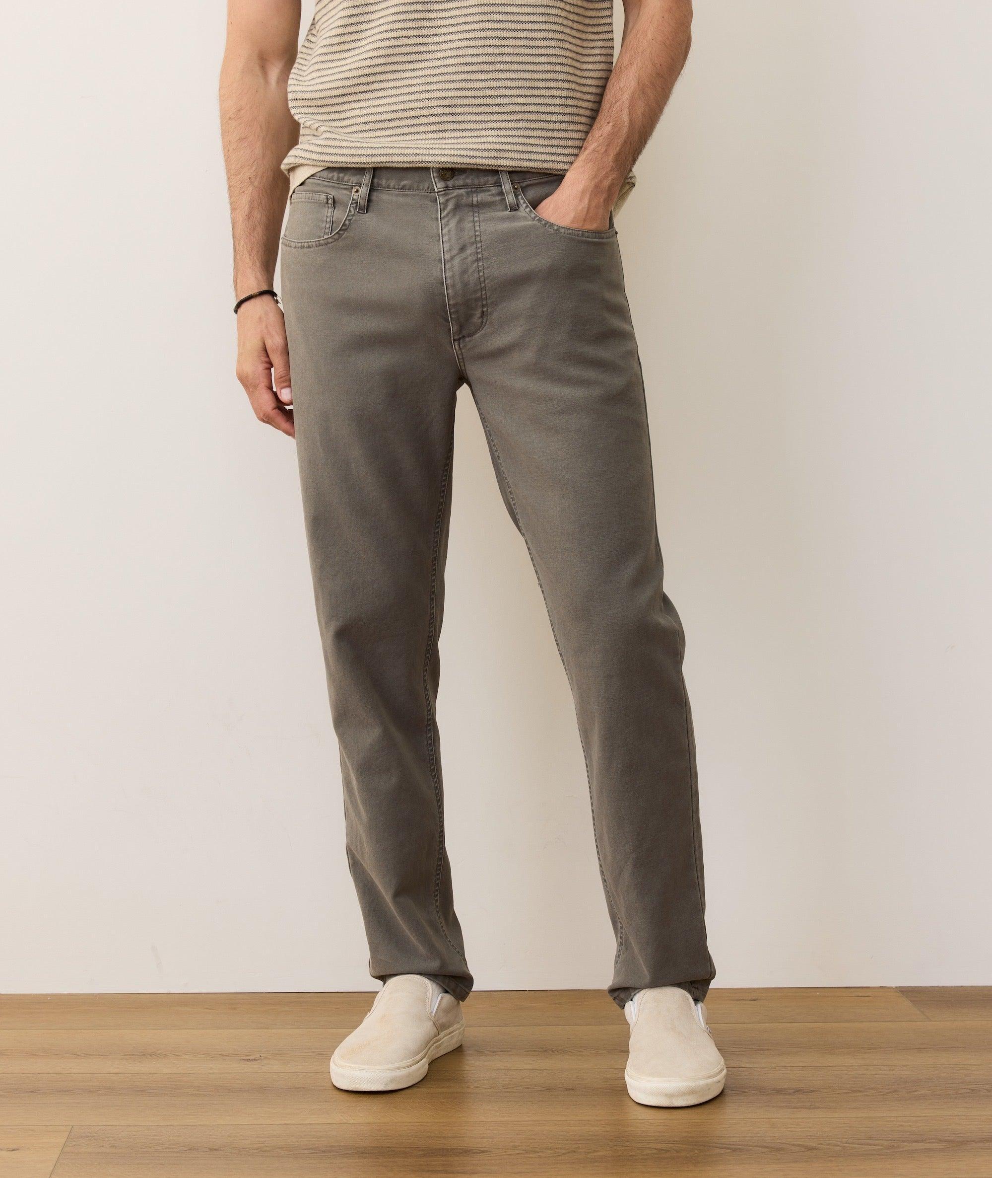 Flex Terry Slim Straight Pant Product Image