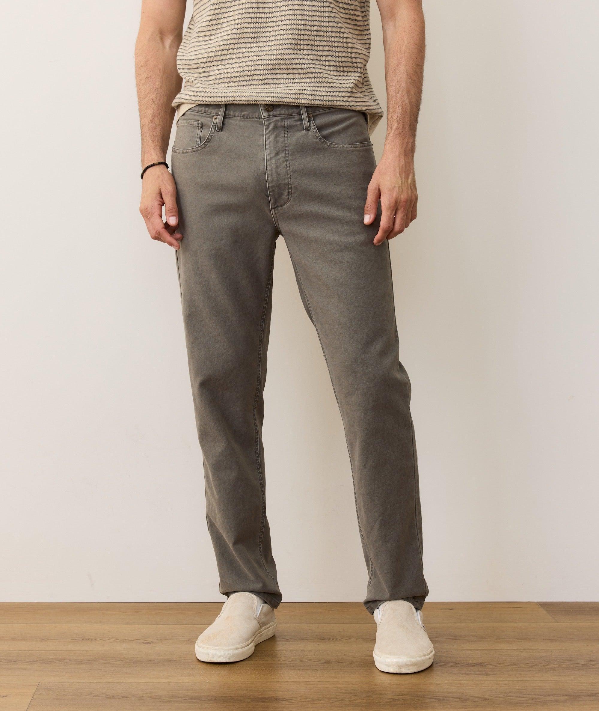 Flex Terry Slim Straight Pant Product Image
