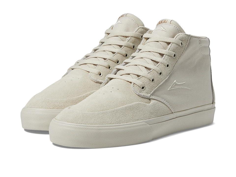 Lakai Riley 3 High (Cream Suede) Men's Shoes Product Image