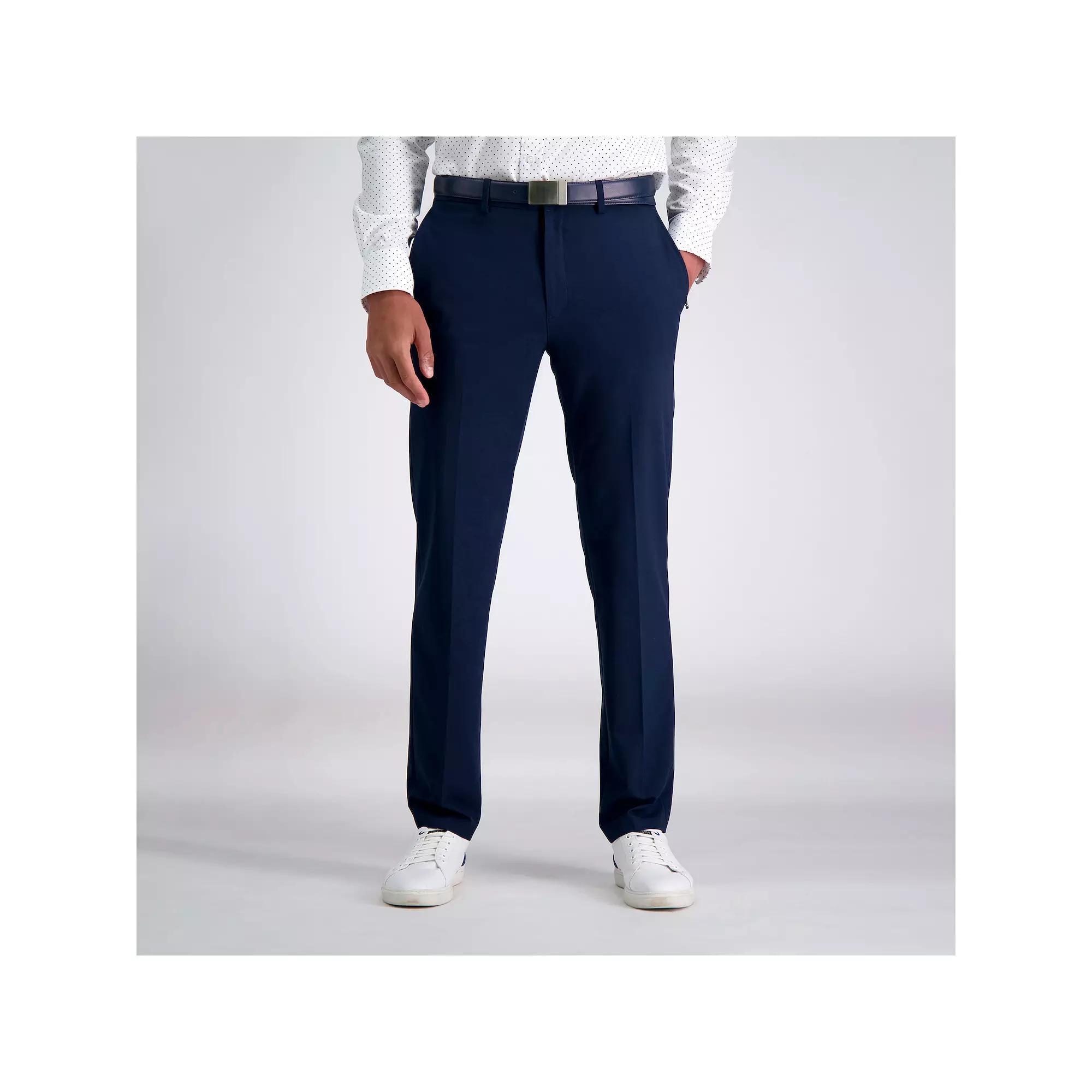 Men's Haggar® Premium Slim-Fit Flat-Front Stretch Suit Pants,  Product Image