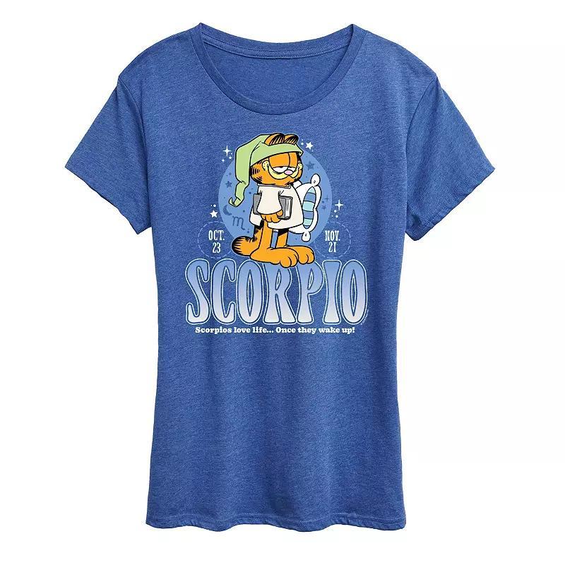 Plus Garfield Scorpio Graphic Tee, Women's,  Product Image