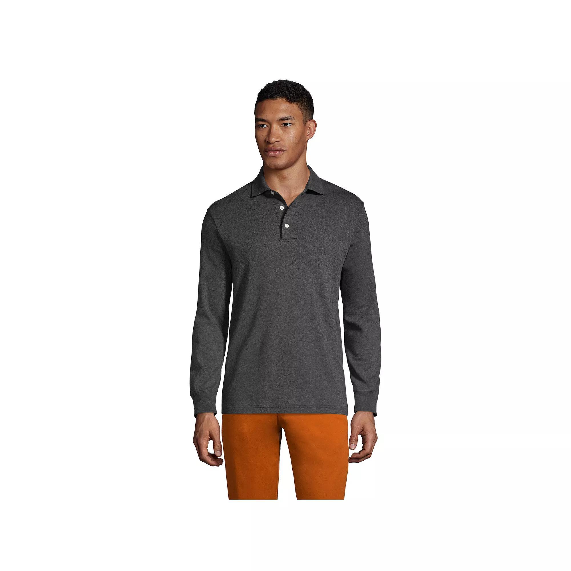 Big & Tall Lands' End Classic-Fit Supima Interlock Polo, Men's,  Product Image