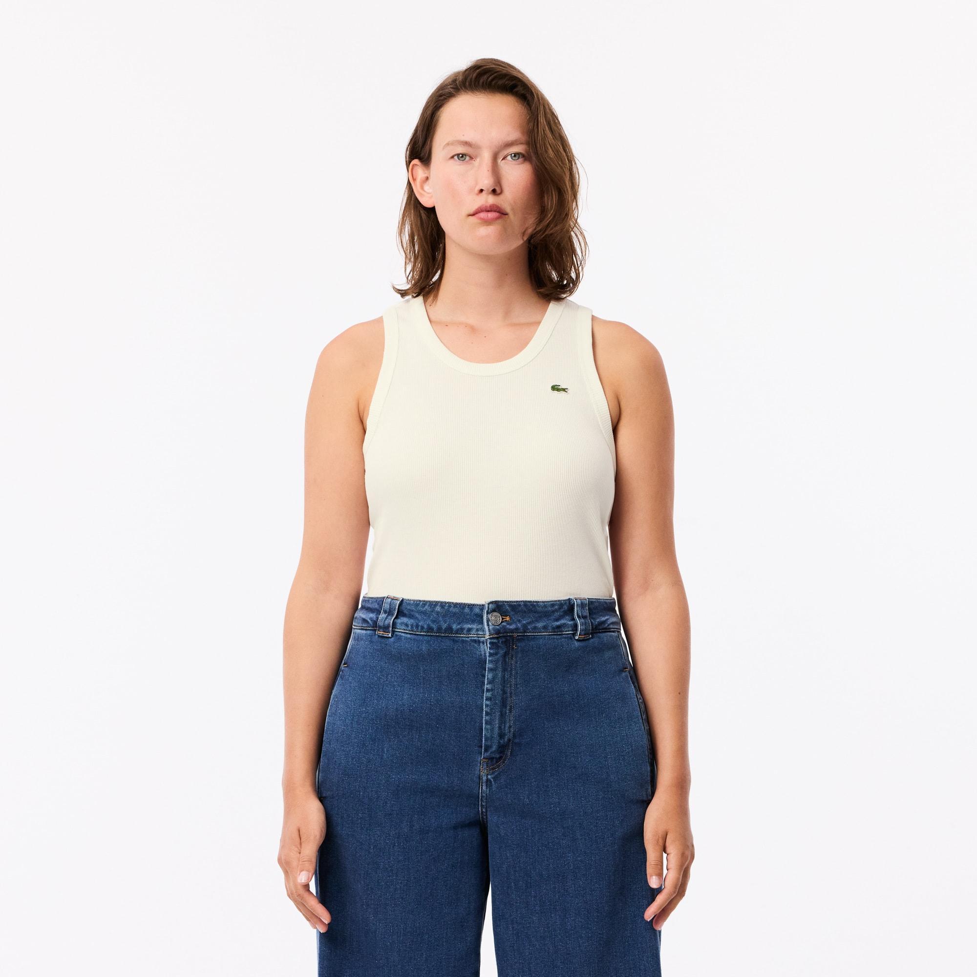 Women's Slim Fit Cotton Tank Top Product Image