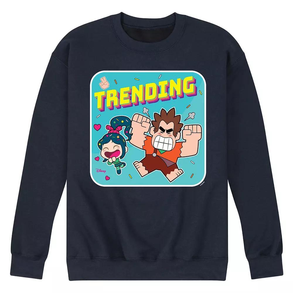 Disney's Wreck It Ralph Men's Trending Fleece Sweatshirt,  Product Image