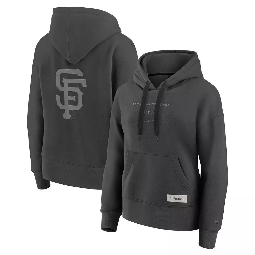 Women's Fanatics Charcoal San Francisco Giants Elements Future Ground Subtle Tonal Pullover Hoodie,  Product Image