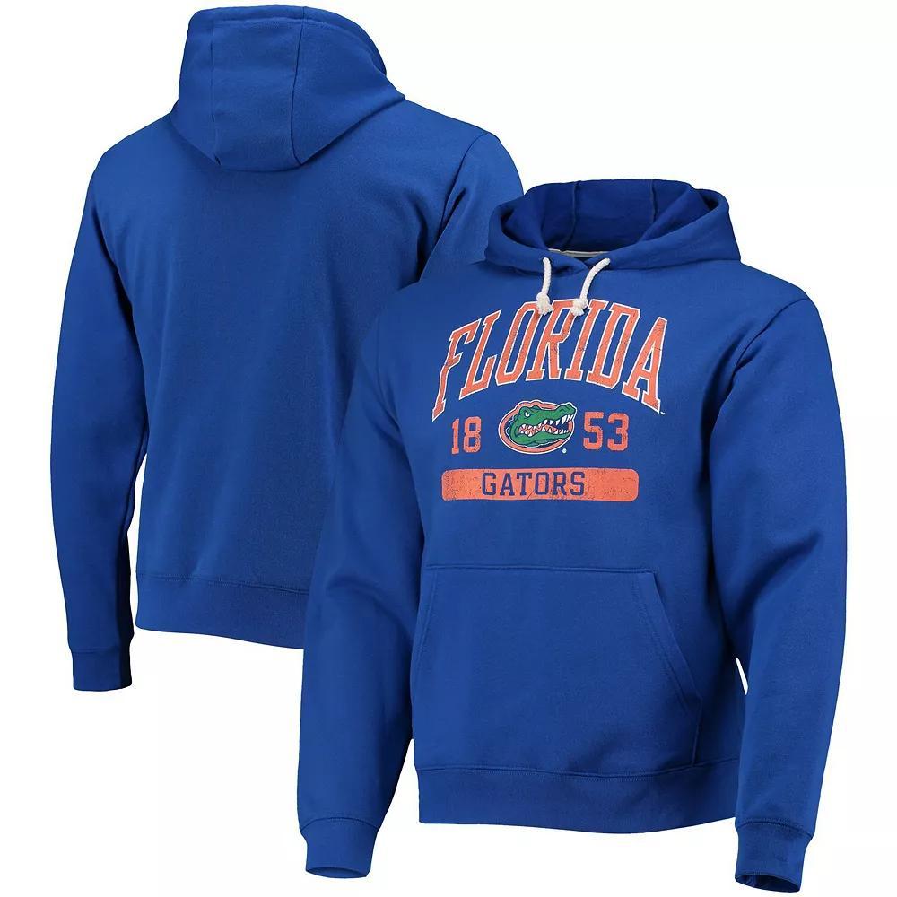 Men's League Collegiate Wear Royal Florida Gators Volume Up Essential Fleece Pullover Hoodie, Size: 2XL, Blue Product Image