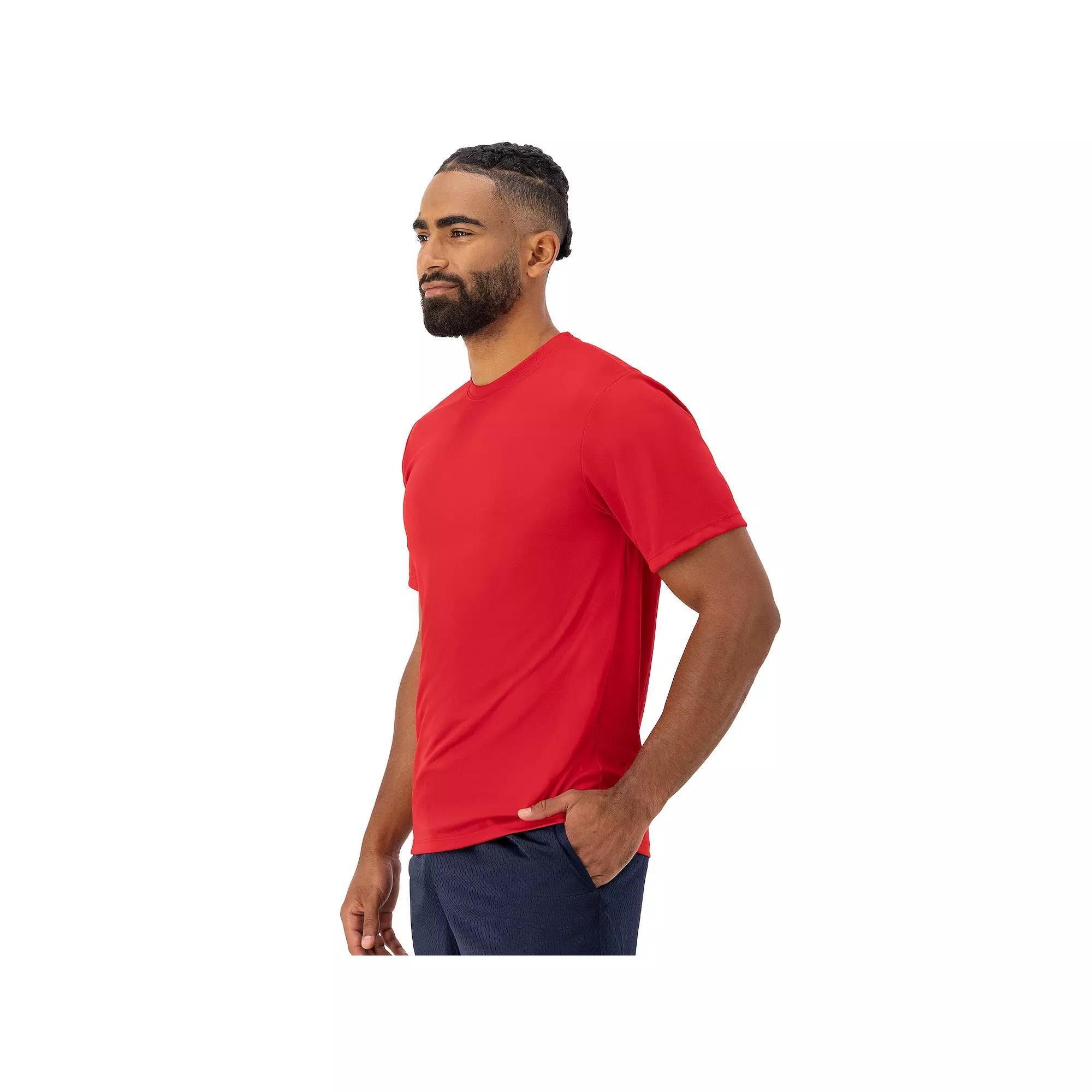 Men's Hanes® Sport Cool DRI 2-Pack Performance T-Shirt, Size: XL, Deep Red Product Image