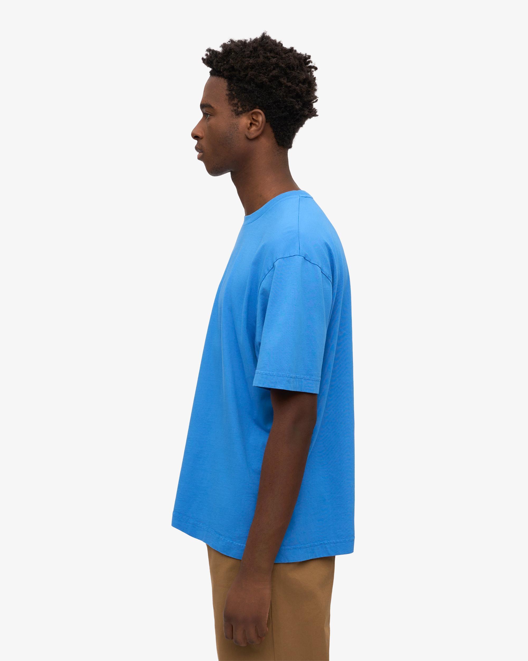 Oversized Organic T-Shirt - Soft Lavender Product Image