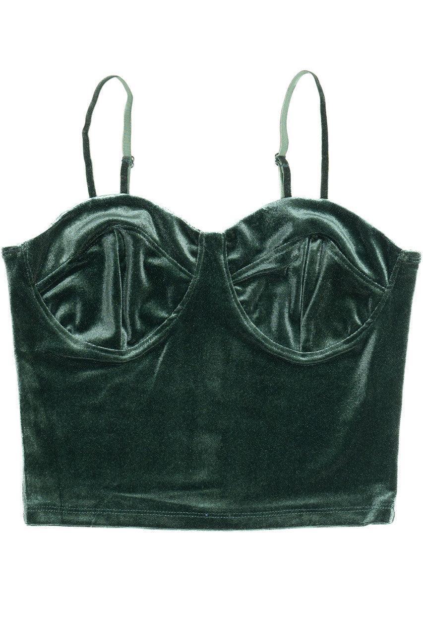 Velvet Bustier Cami Product Image