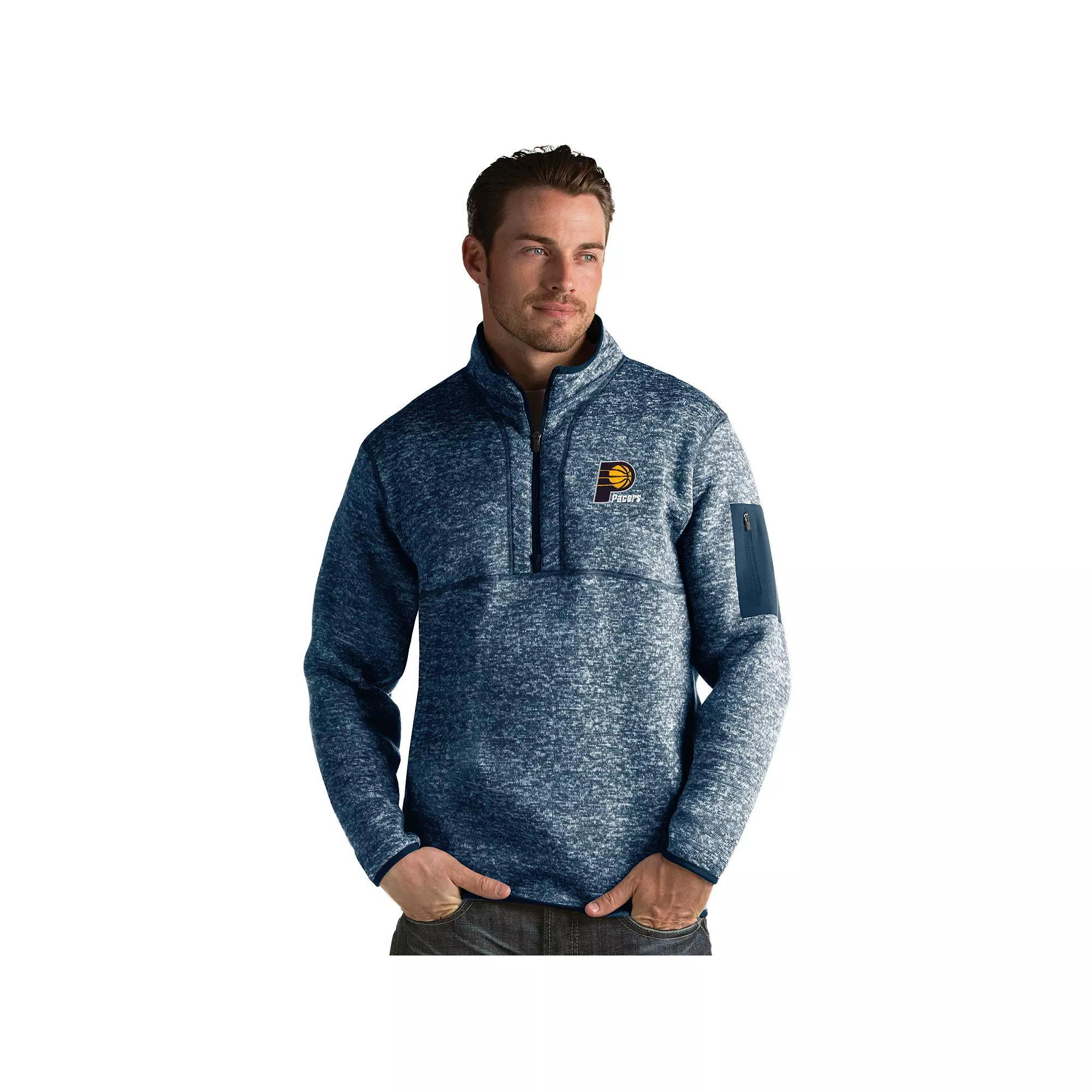 Men's Antigua Minnesota Timberwolves Fortune Pullover, Size: 3XL, Light Gray Grey Product Image