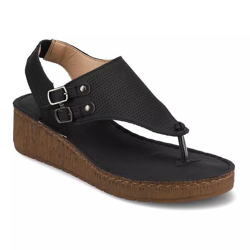 Journee Mckell Womens Wedge Sandals Product Image