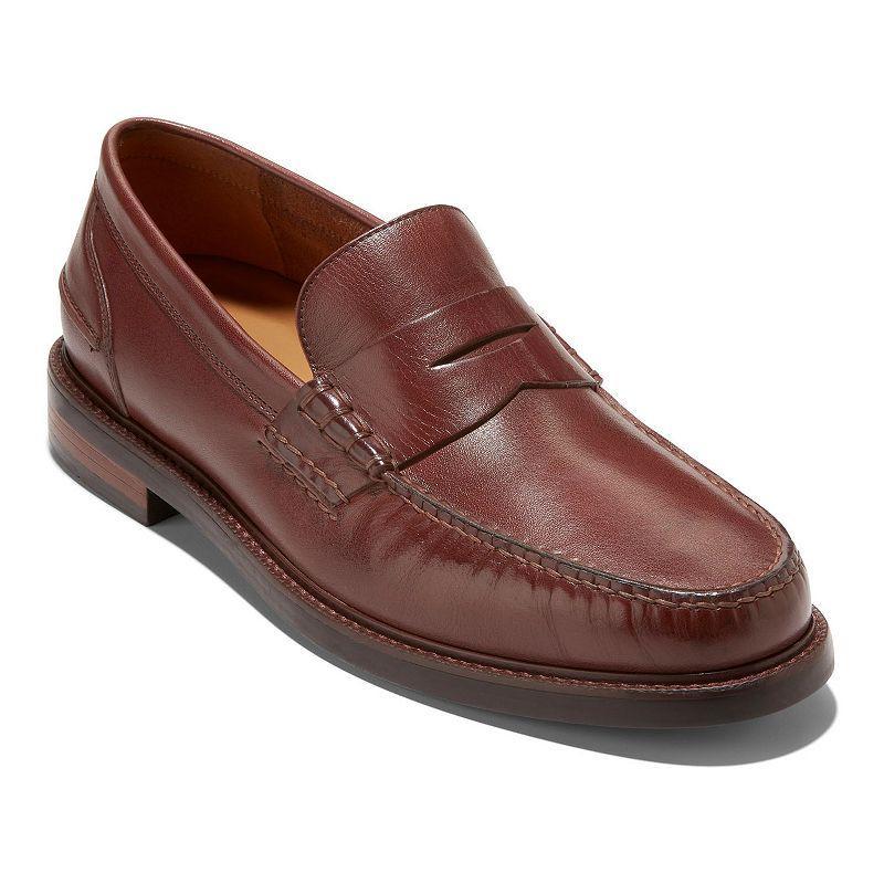 Cole Haan Mens Pinch Prep Leather Penny Loafers Product Image