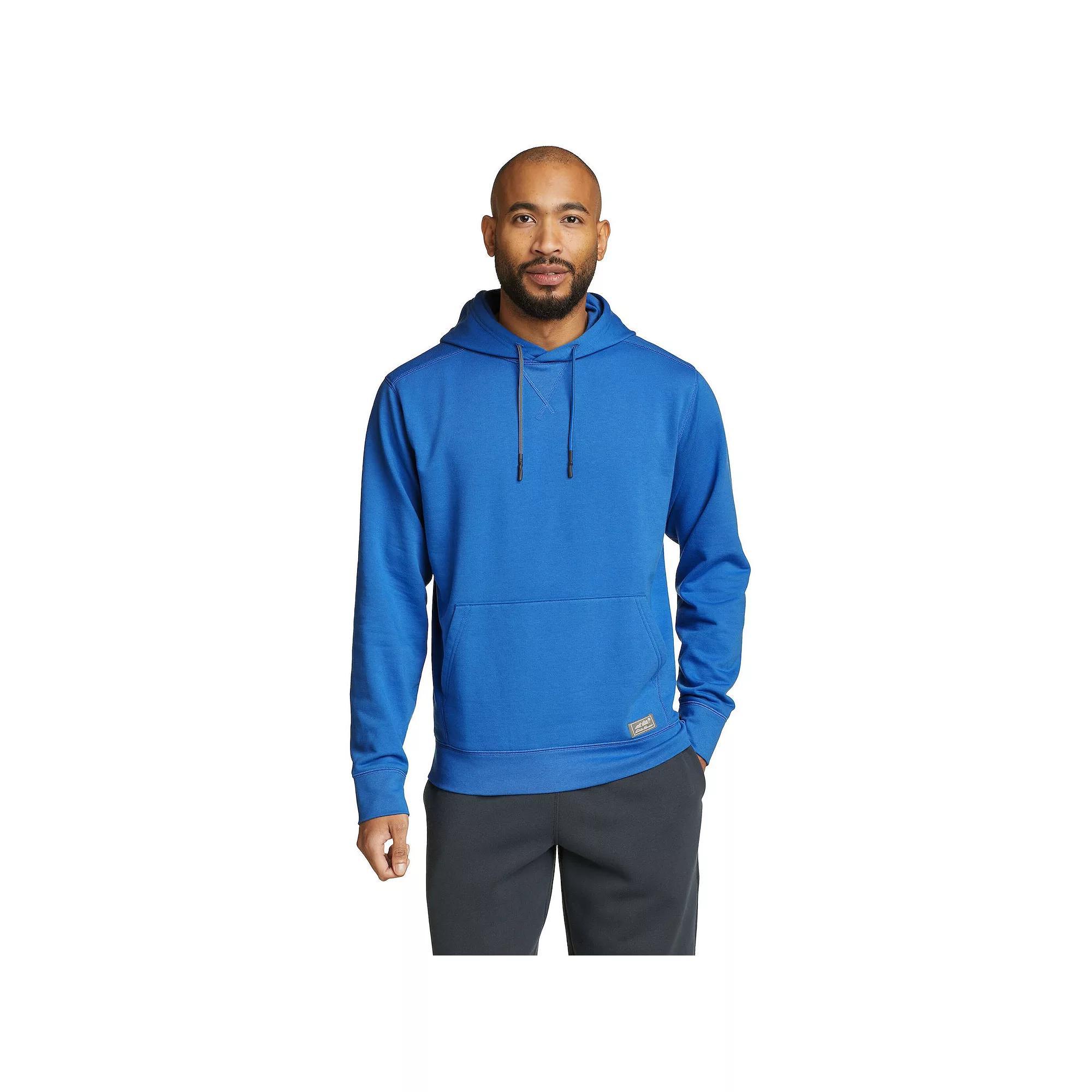 Men's Eddie Bauer Camp Fleece Pullover Hoodie, Size: Small, Brilliant Blue Product Image
