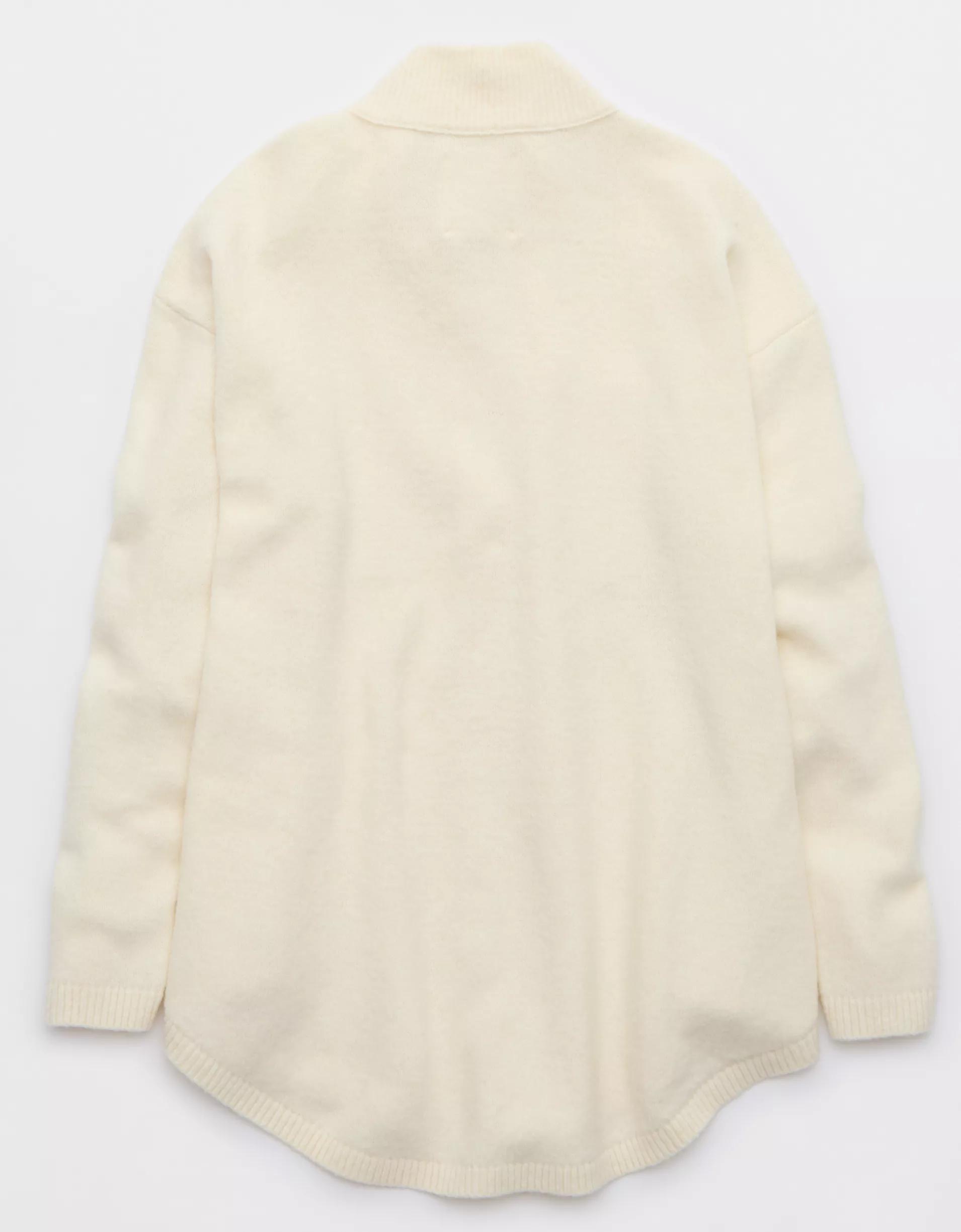 Aerie unREAL Button Down Cardigan Product Image