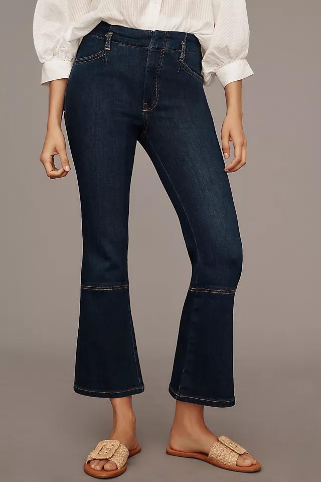 Pilcro Kick Mid-Rise Crop Flare Jeans Product Image