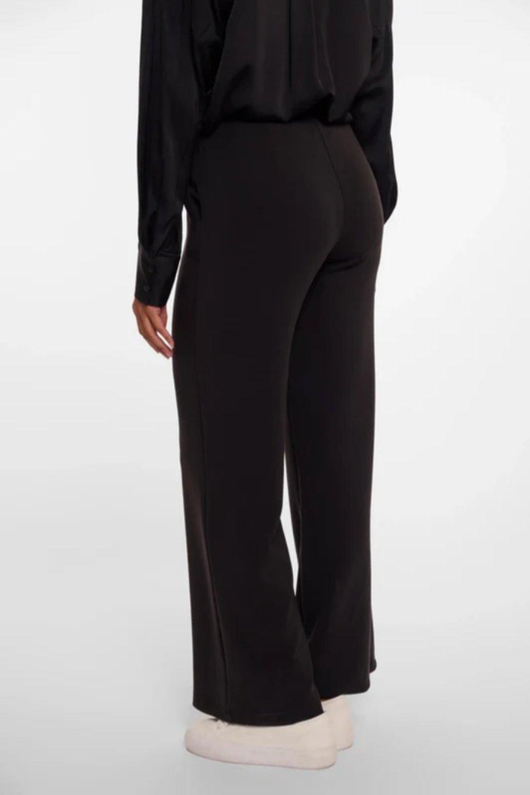 Wide Leg Straight Black Product Image