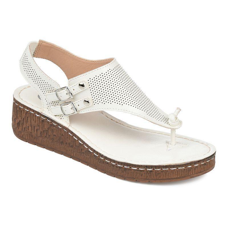 Journee Mckell Womens Wedge Sandals Product Image