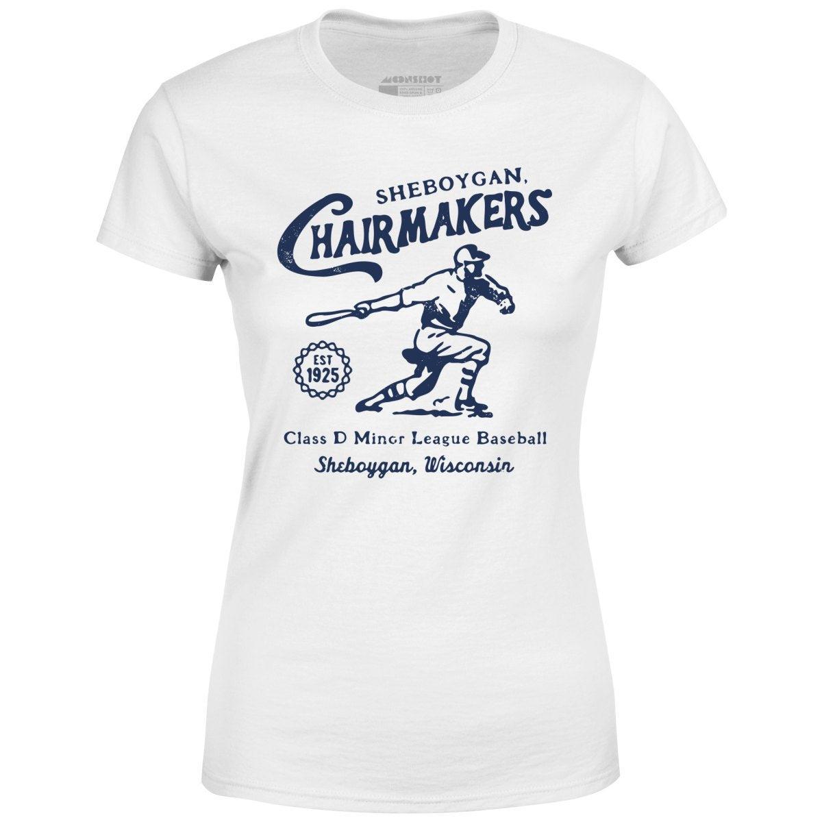 Sheboygan Chairmakers - Wisconsin - Vintage Defunct Baseball Teams - Women's T-Shirt Female Product Image