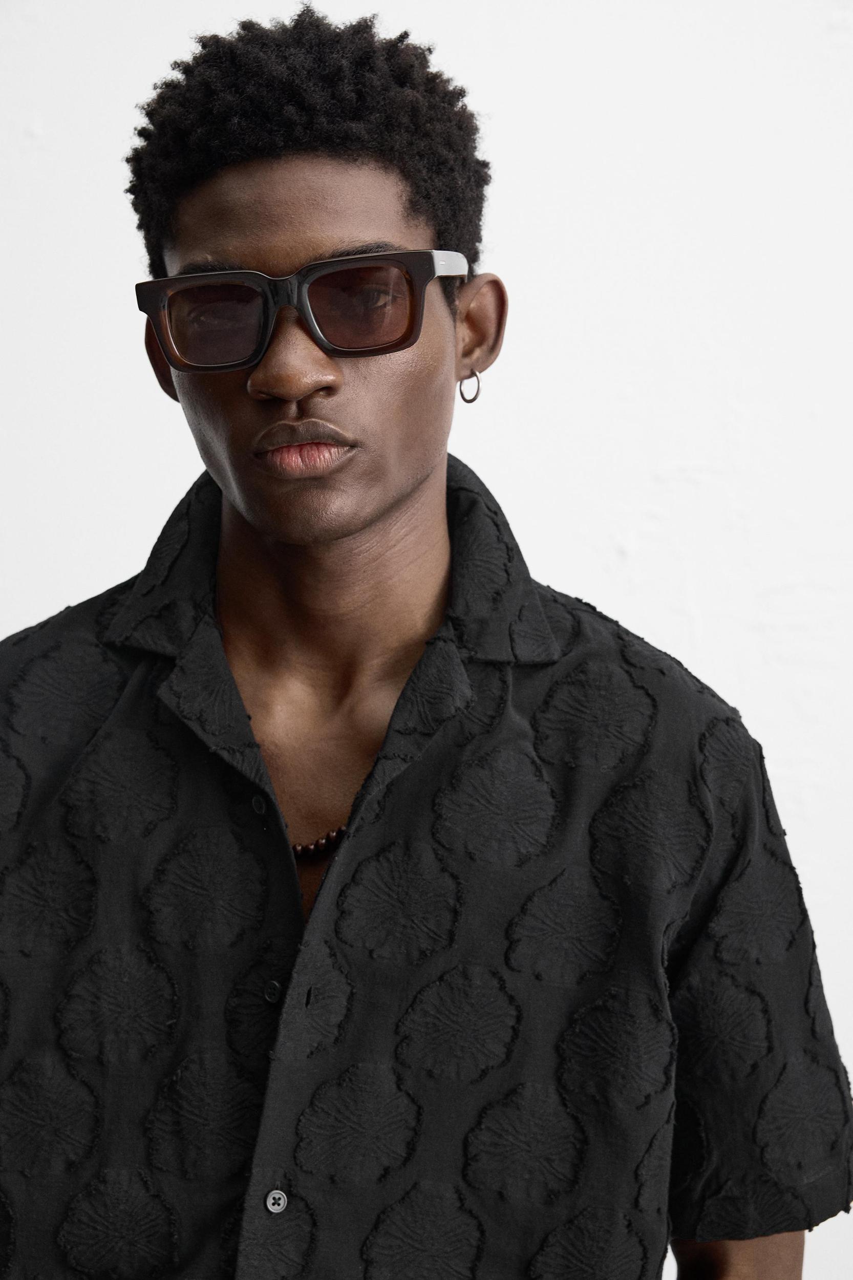 TEXTURED JACQUARD SHIRT Product Image