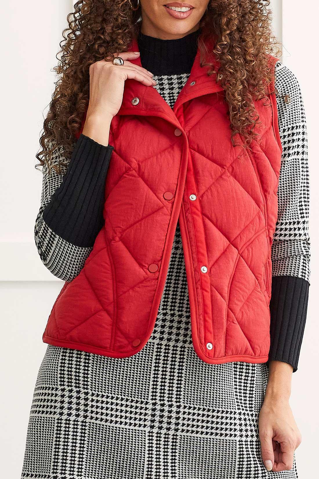 Quilted Vest Product Image