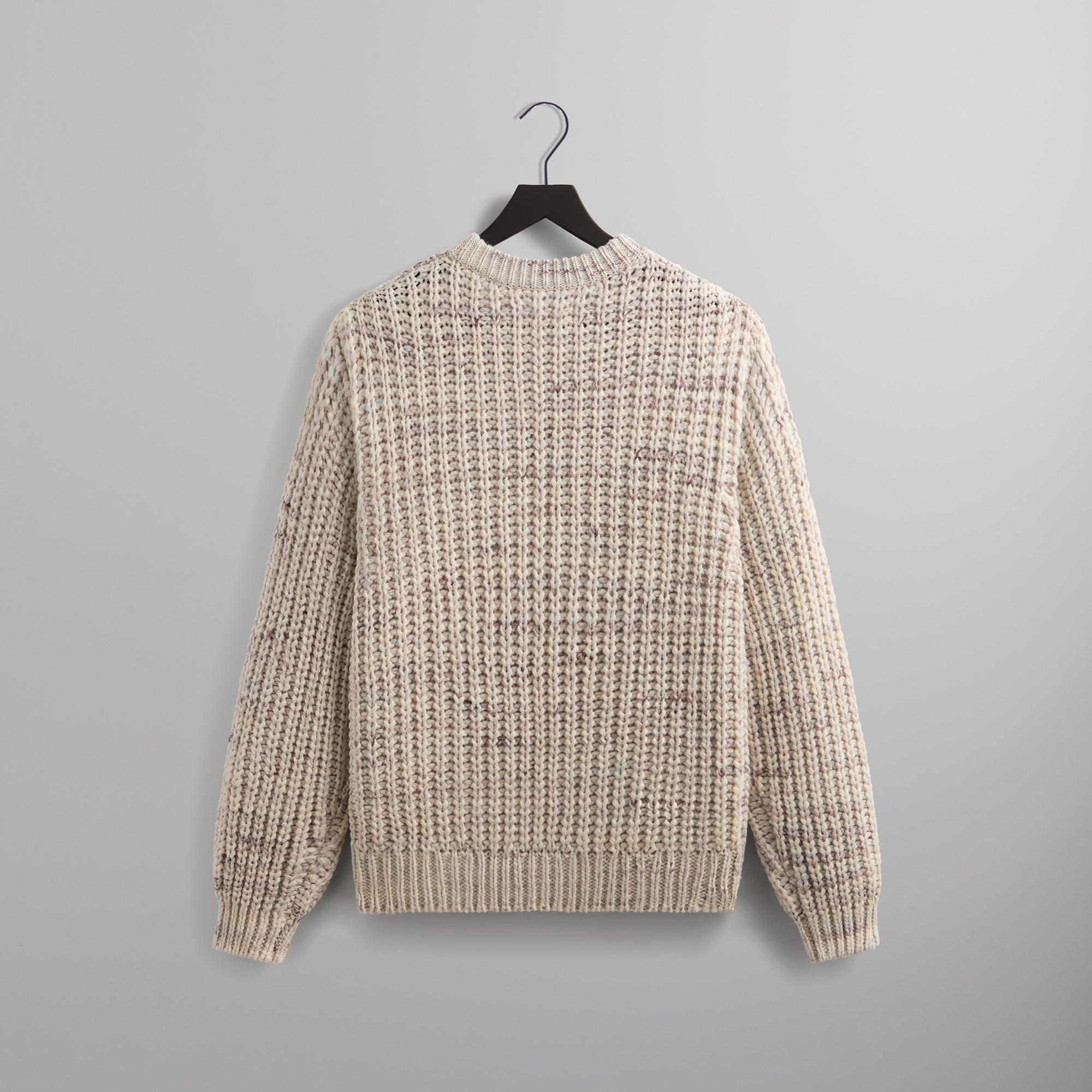 Kith Lyon Sweater - Snow Male Product Image