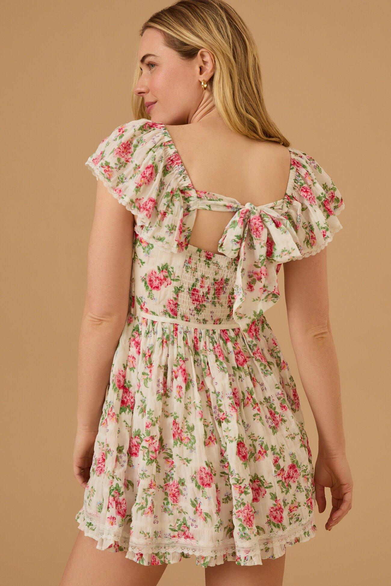 Bella Floral Mini Dress Product Image