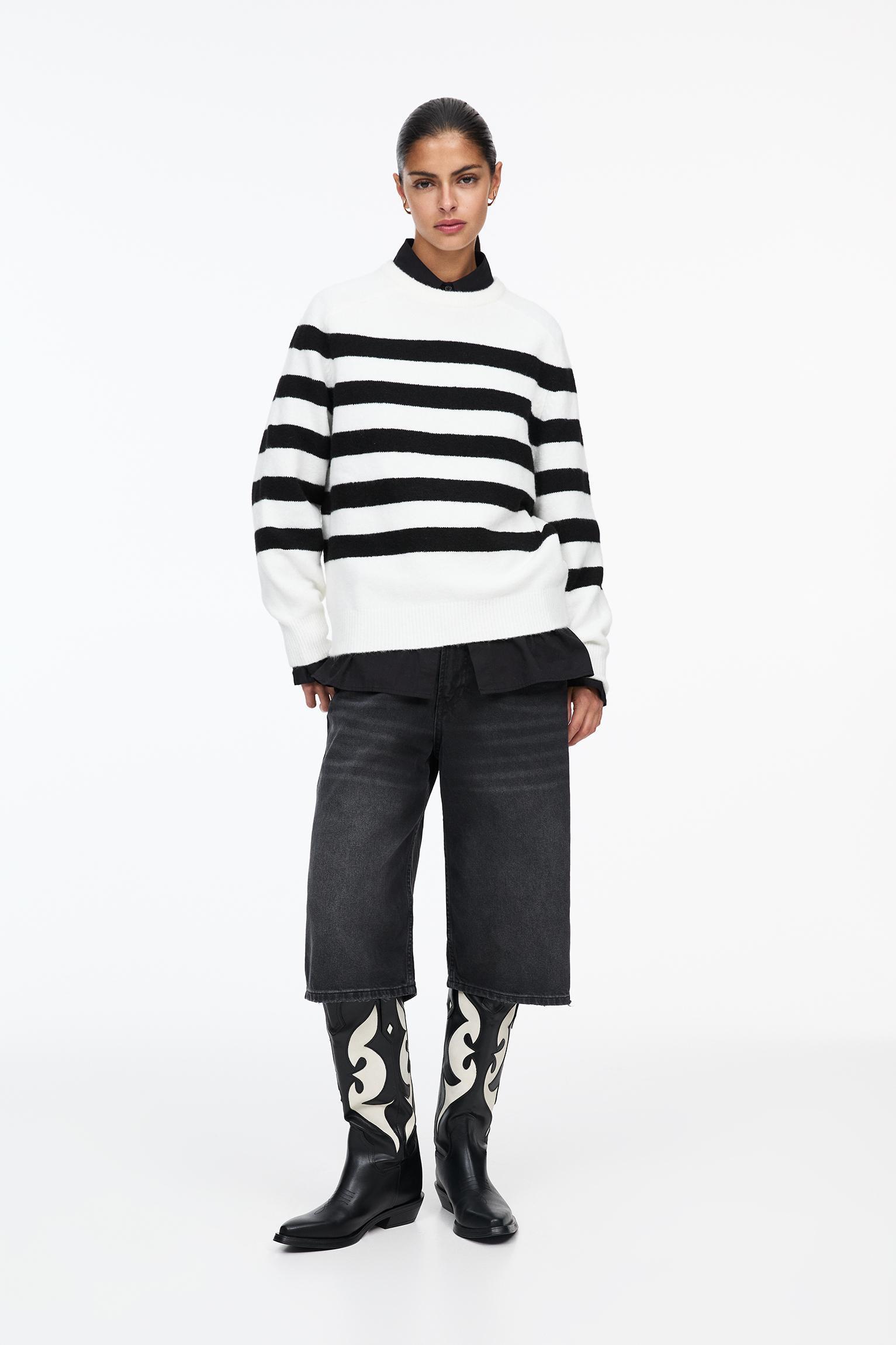 Soft touch striped sweater Product Image