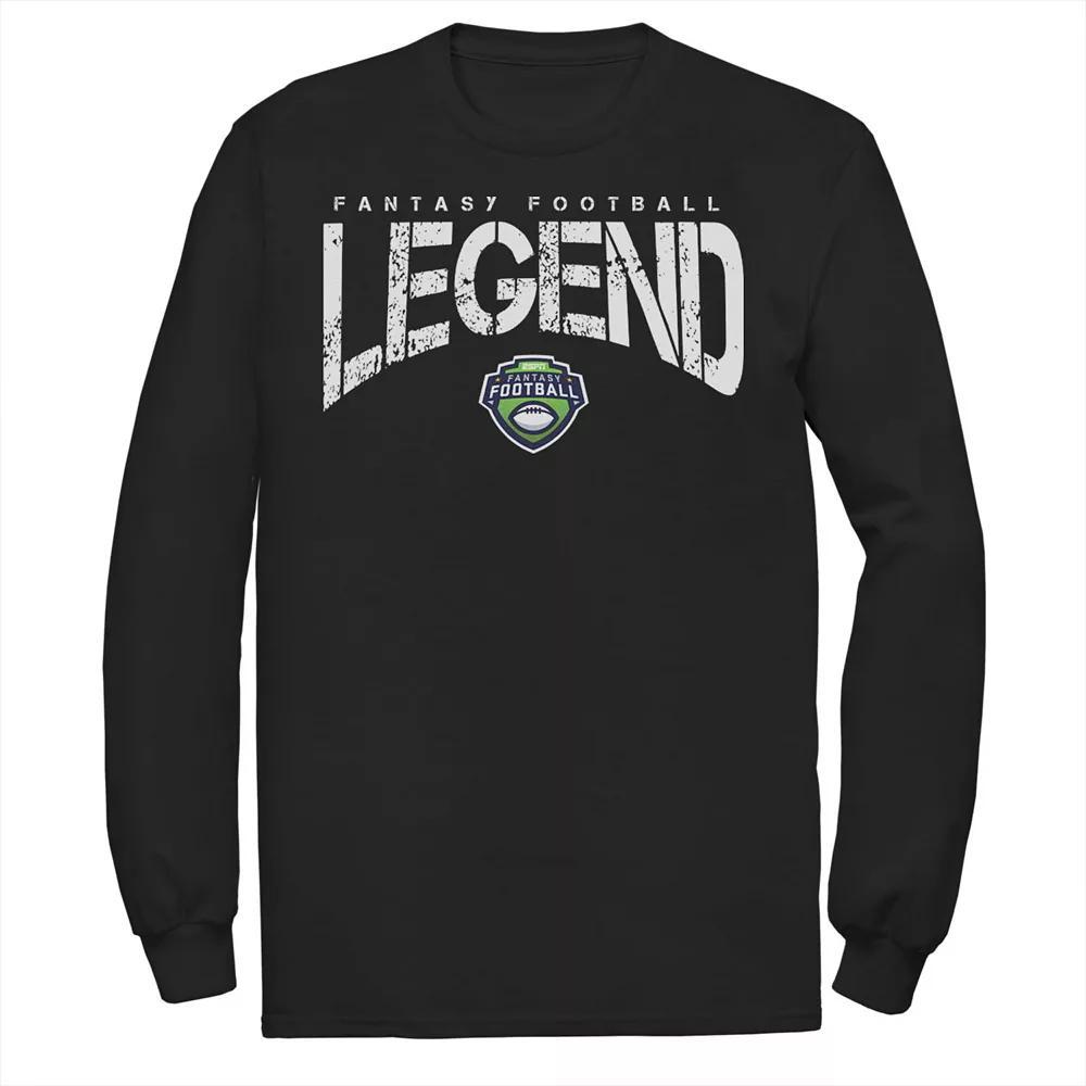 Men's ESPN Fantasy Football Legend Logo Long Sleeve Tee, Size: XXL, Blue Product Image