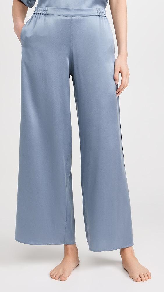 Lunya Washable Silk Tee Pants Set | Shopbop Product Image