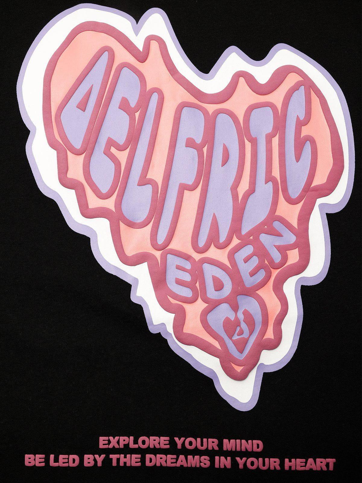 Aelfric Eden Heart Foam Printing Tee Product Image