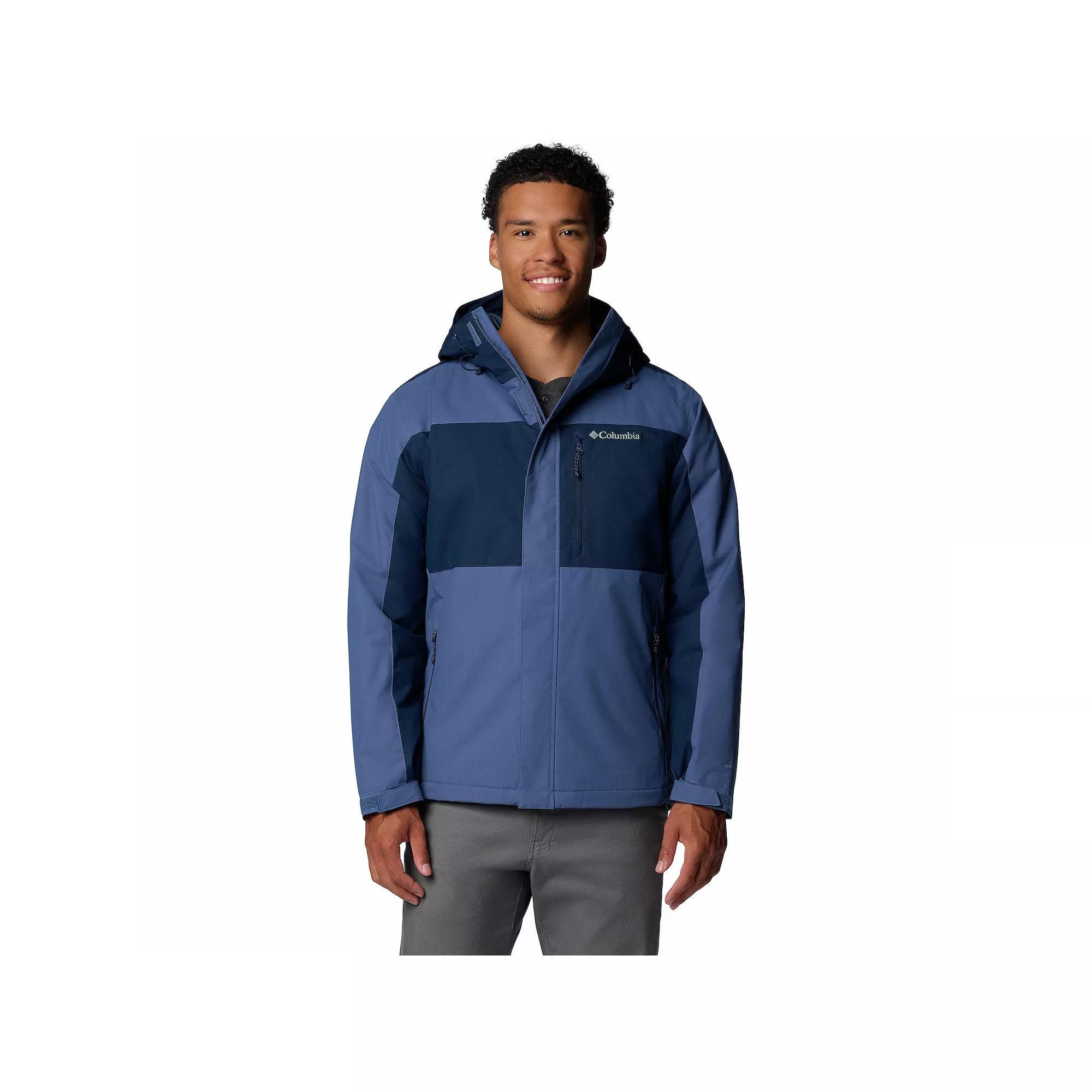 Men's Columbia Tipton Peak III Insulated Jacket, Size: XXL, Dark Mountain Product Image