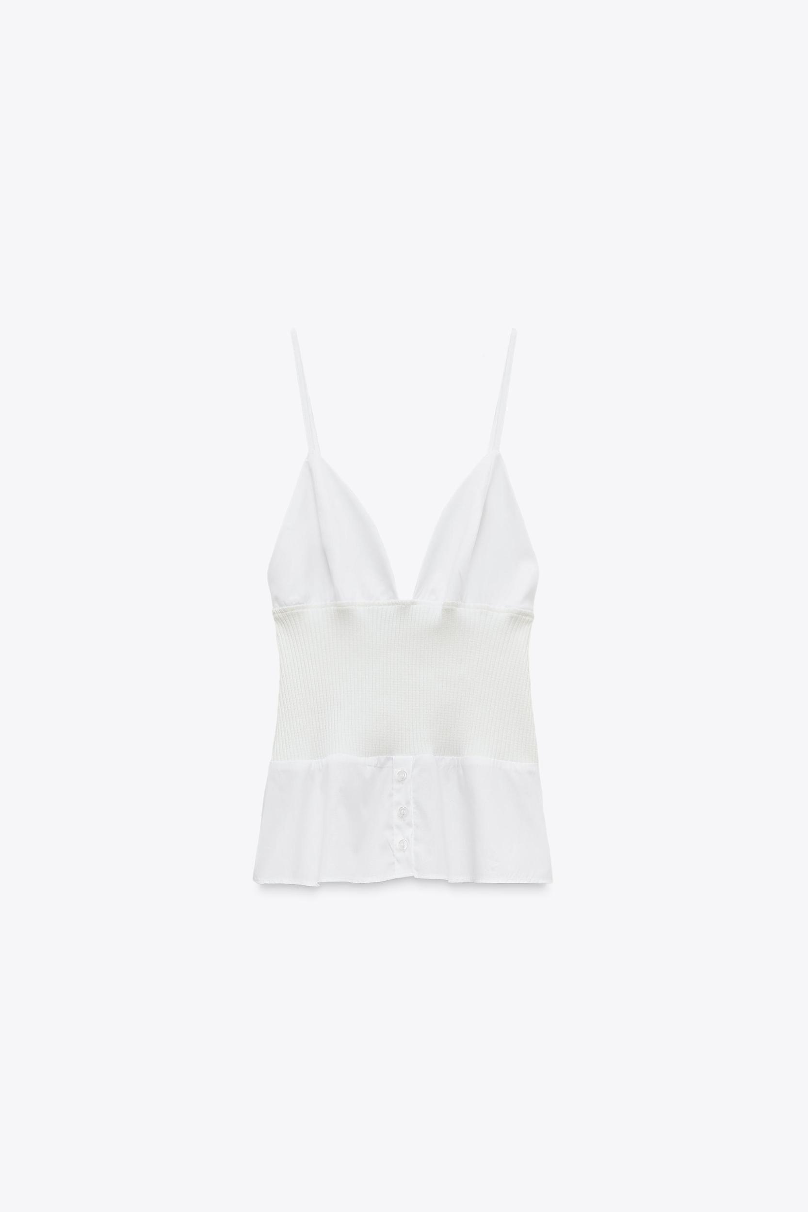 COMBINED POPLIN TOP Product Image